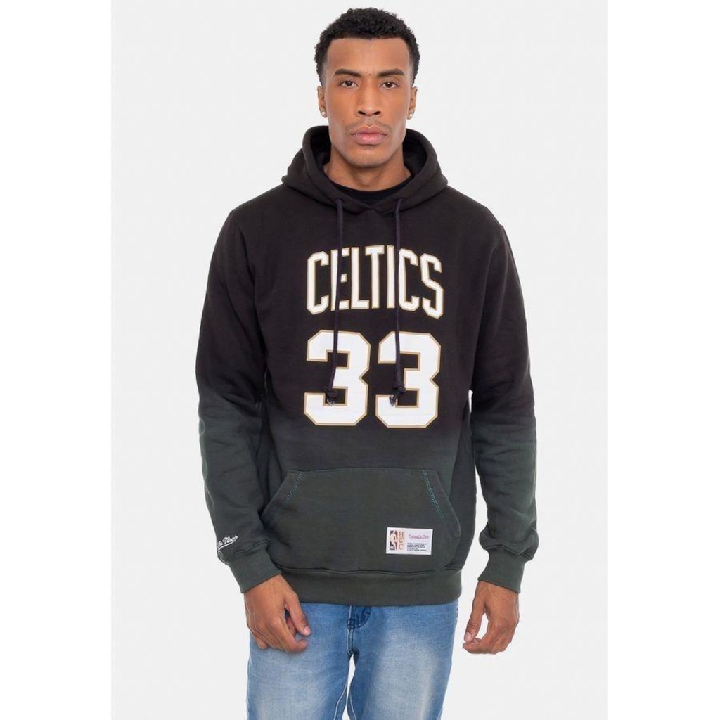 Imagem 4 do produto Blusão De Moletom Mitchell & Ness Canguru Fechado - Masculino