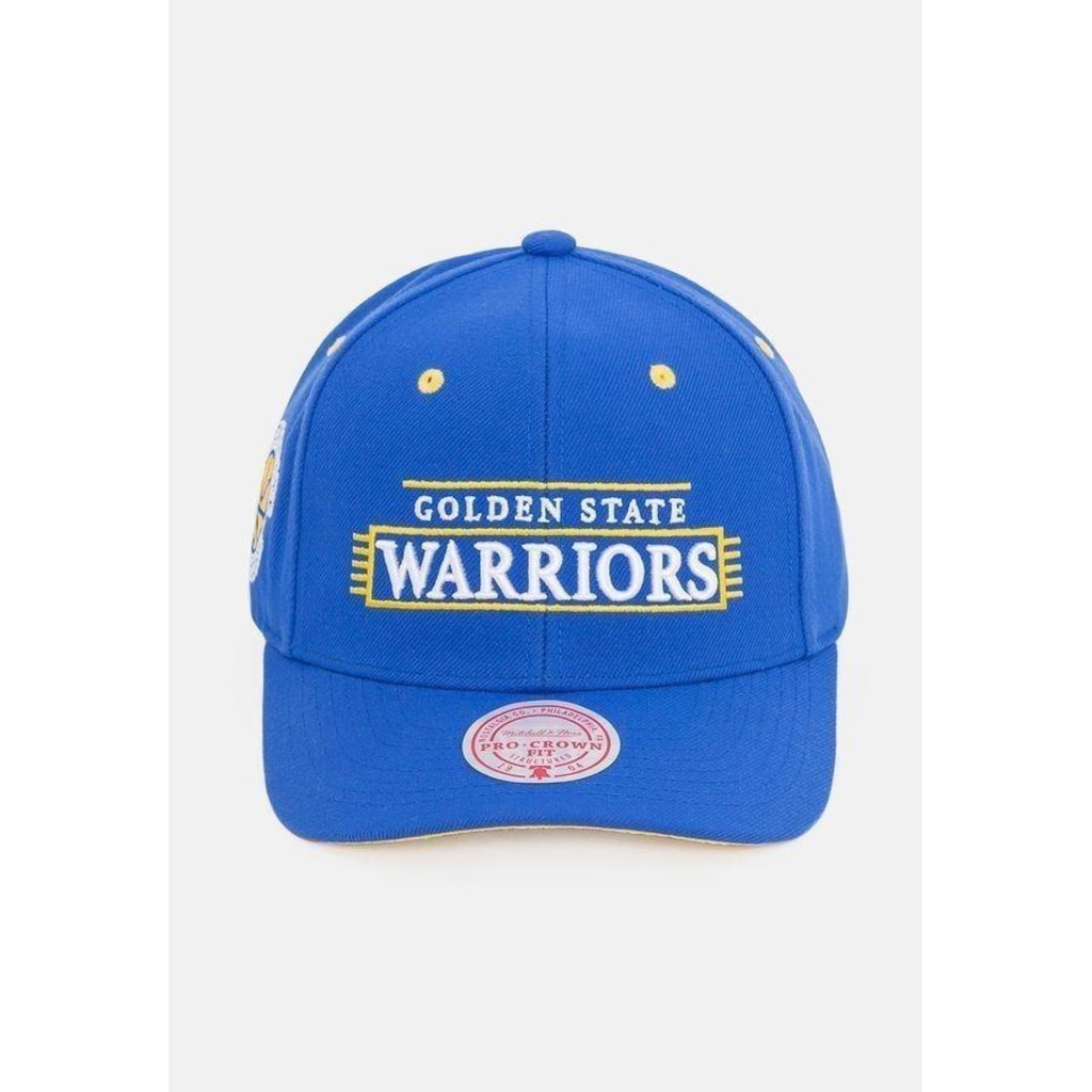 Boné Aba Curva Mitchell & Ness Golden State Warriors - Adulto