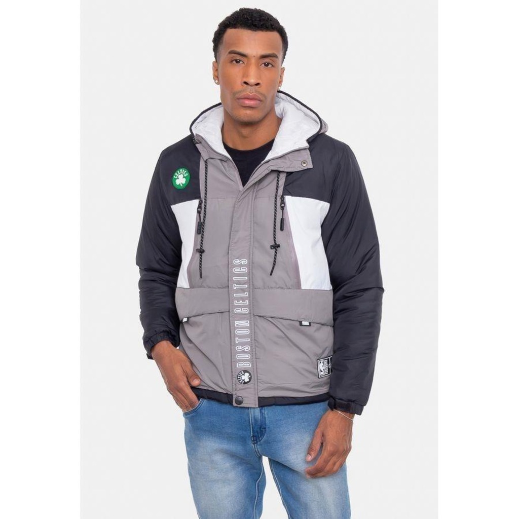 Jaqueta Com Capuz NBA Basket - Masculina