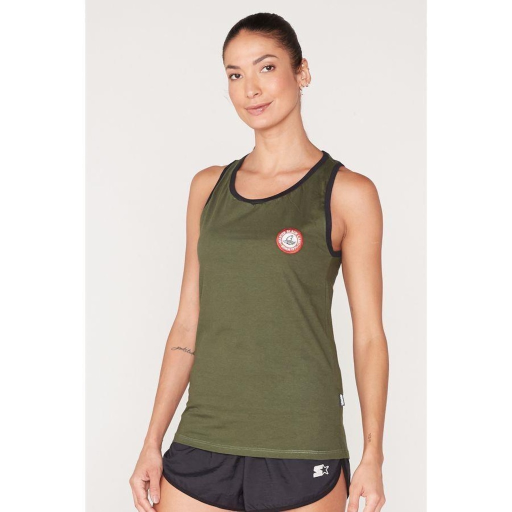 Imagem 4 do produto Camiseta Regata Starter Estampada - Feminina