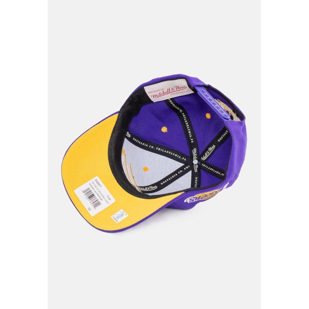 Imagem 5 do produto Boné Aba Reta Mitchell & Ness Los Angeles Lakers - Snapback - Adulto