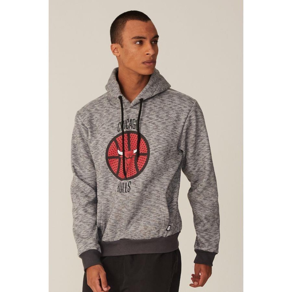 Blusão De Moletom Com Capuz NBA Chicago Bulls - Masculino