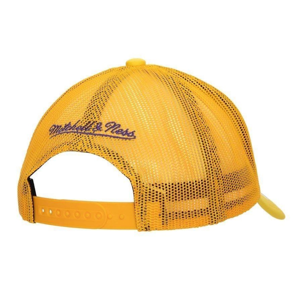 Imagem 2 do produto Boné Mitchell & Ness Nba Puff The Magic Los Angeles Lakers - Trucker - Snapback - Adulto