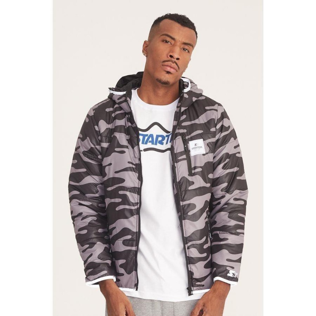 Imagem 4 do produto Jaqueta com Capuz Starter Bomber - Masculina