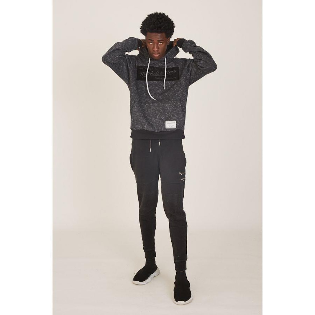 Blusão De Moletom Mitchell & Ness Fechado Com Capuz Branded - Masculino