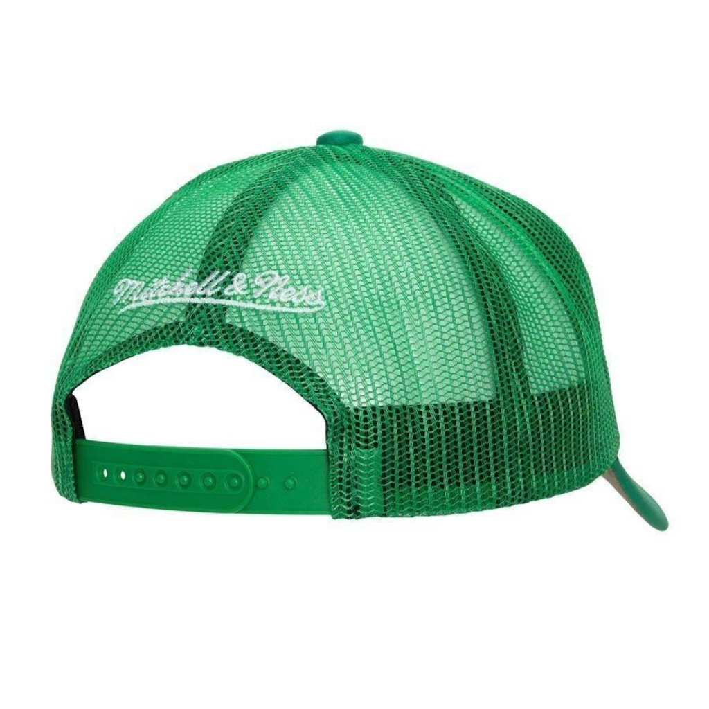 Imagem 2 do produto Boné Mitchell & Ness NBA Puff The Magic Boston Celtics - Trucker - Snapback - Adulto