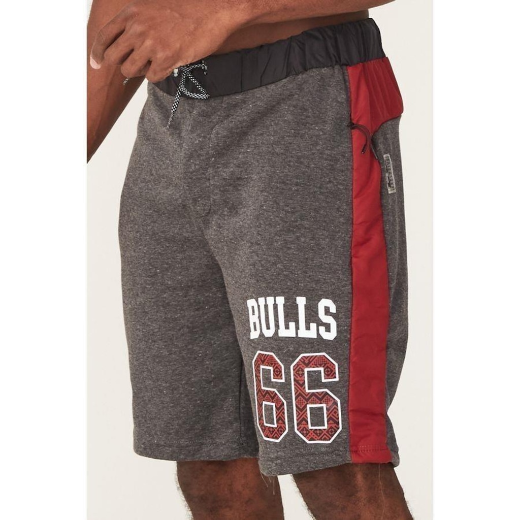 Imagem 5 do produto Bermuda Nba Moletom Chicago Bulls - Masculina