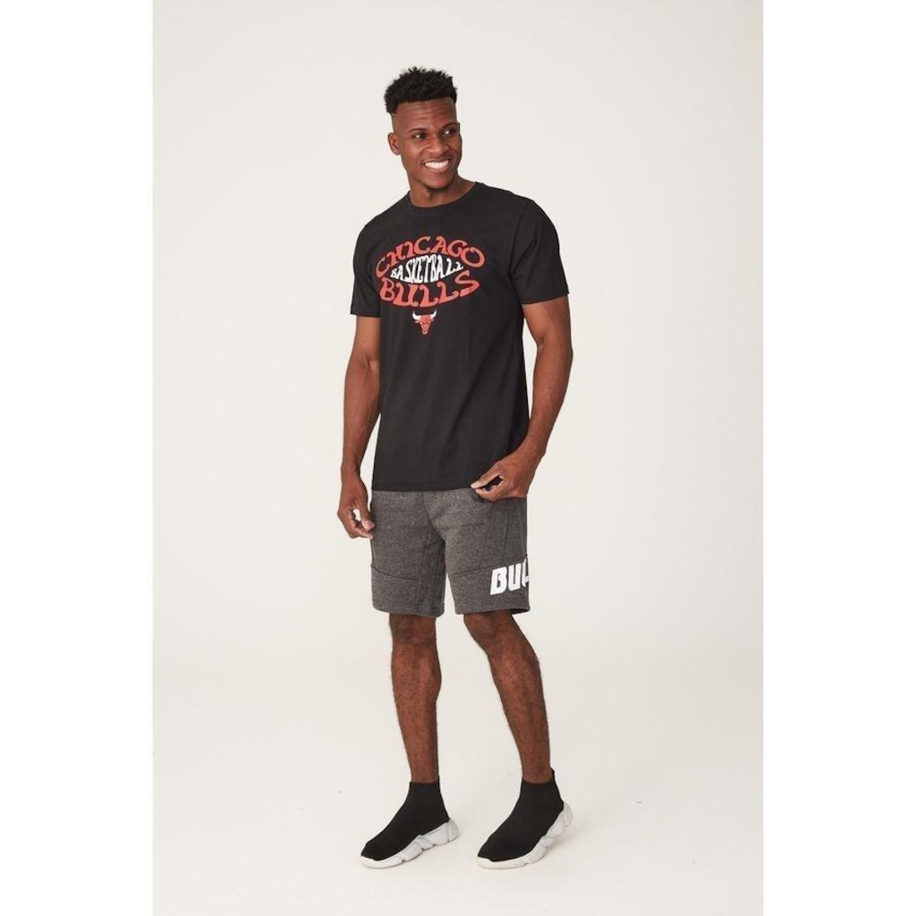 Imagem 5 do produto Bermuda NBA Moletom Chicago Bulls - Masculina