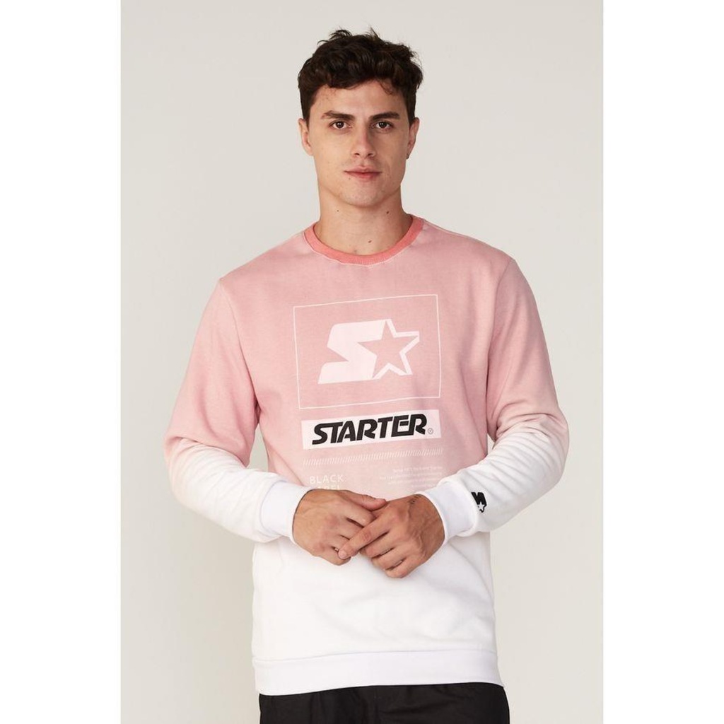 Blusão de Moletom Starter Fechado - Masculino