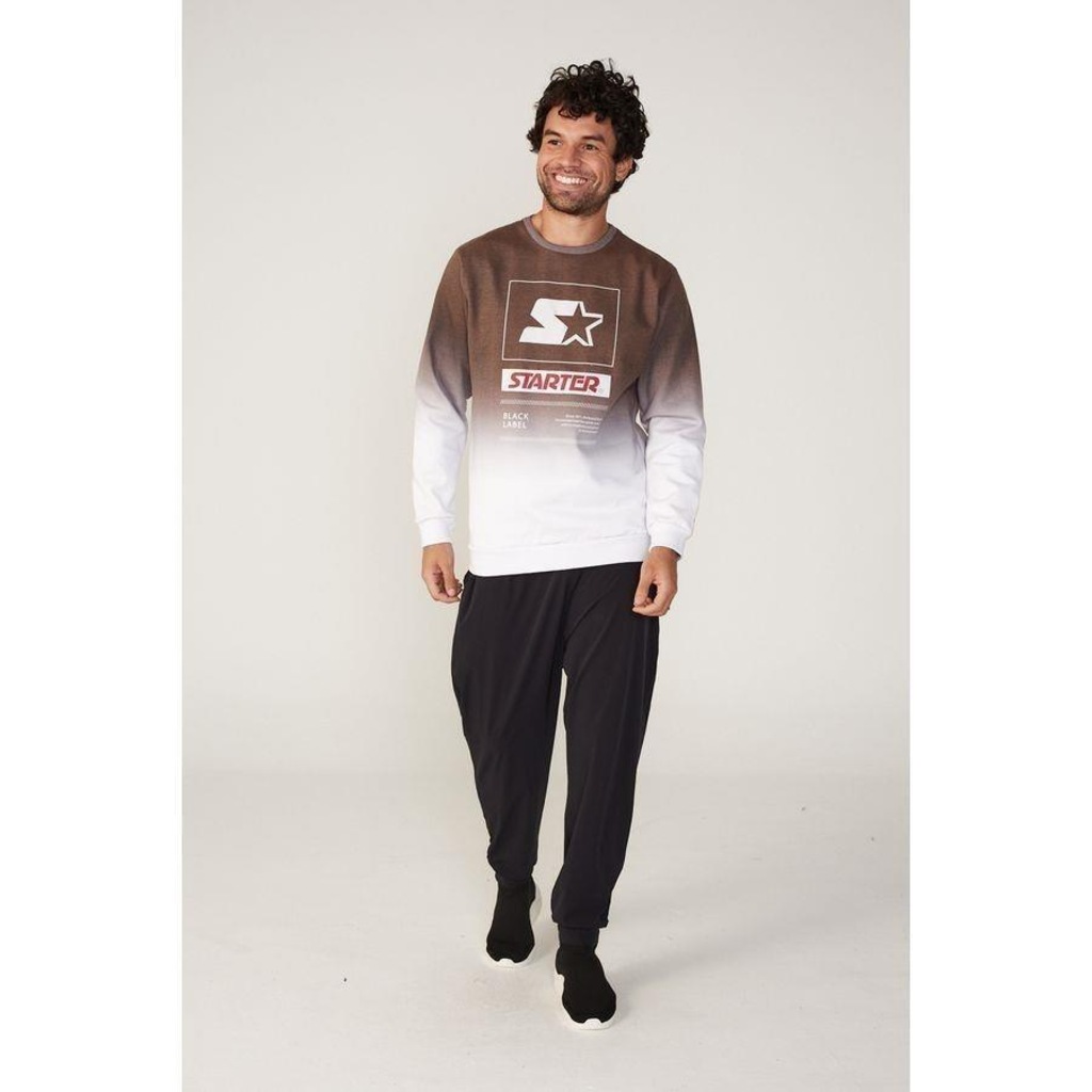 Imagem 5 do produto Blusão de Moletom Starter Fechado - Masculino