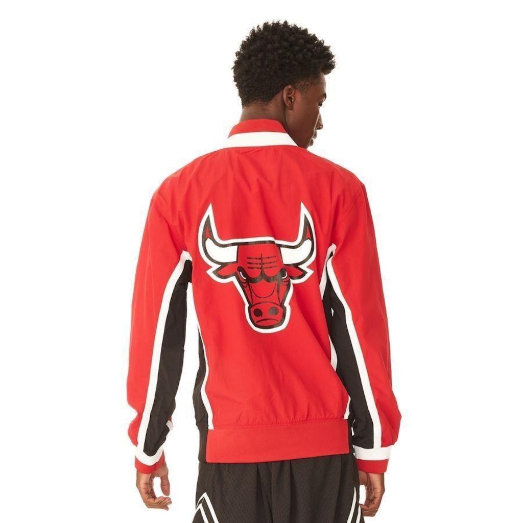 Imagem 3 do produto Jaqueta Sem Capuz Mitchell & Ness Jersey Authentic Warm Up Chicago Bulls 19921993 - Masculina
