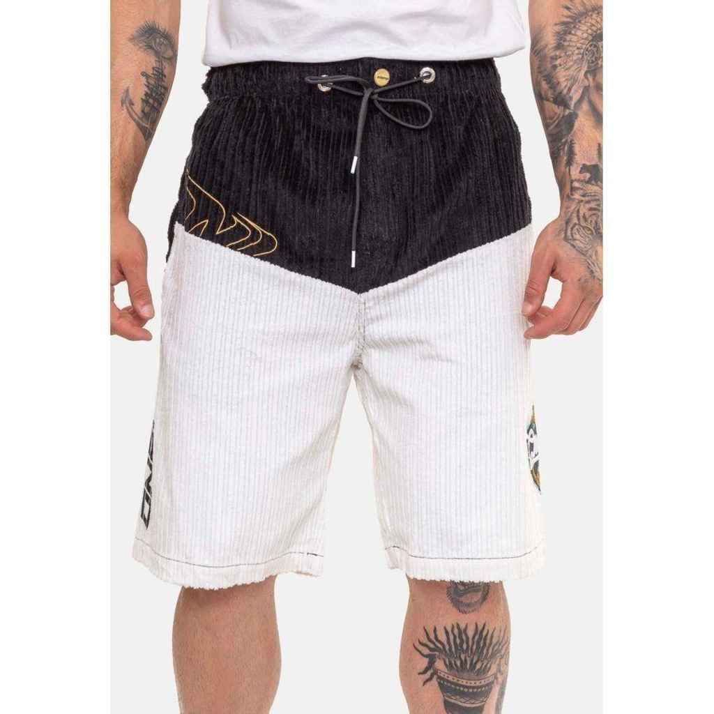 Bermuda Onbongo Veludo Rain - Masculina