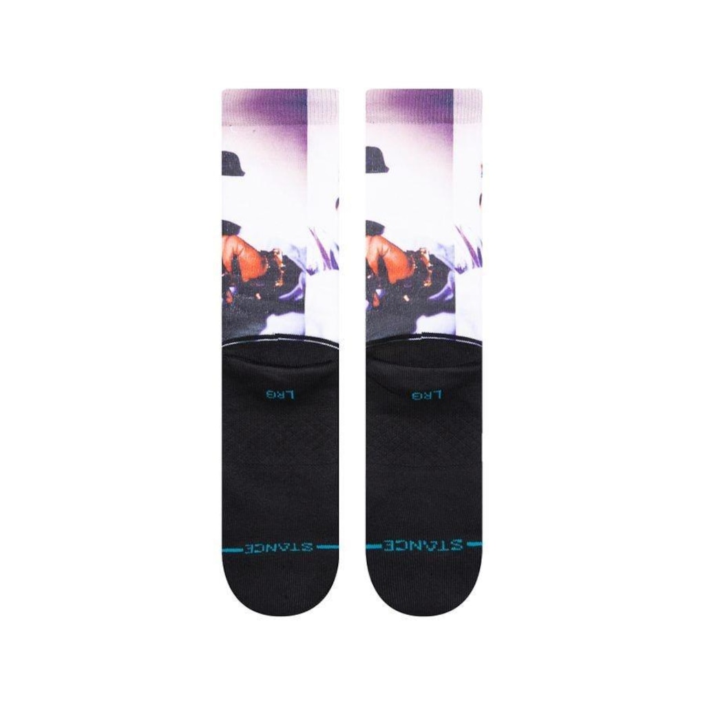 Imagem 2 do produto Meia Cano Alto Stance Makaveli Tupac Adulto Unissex