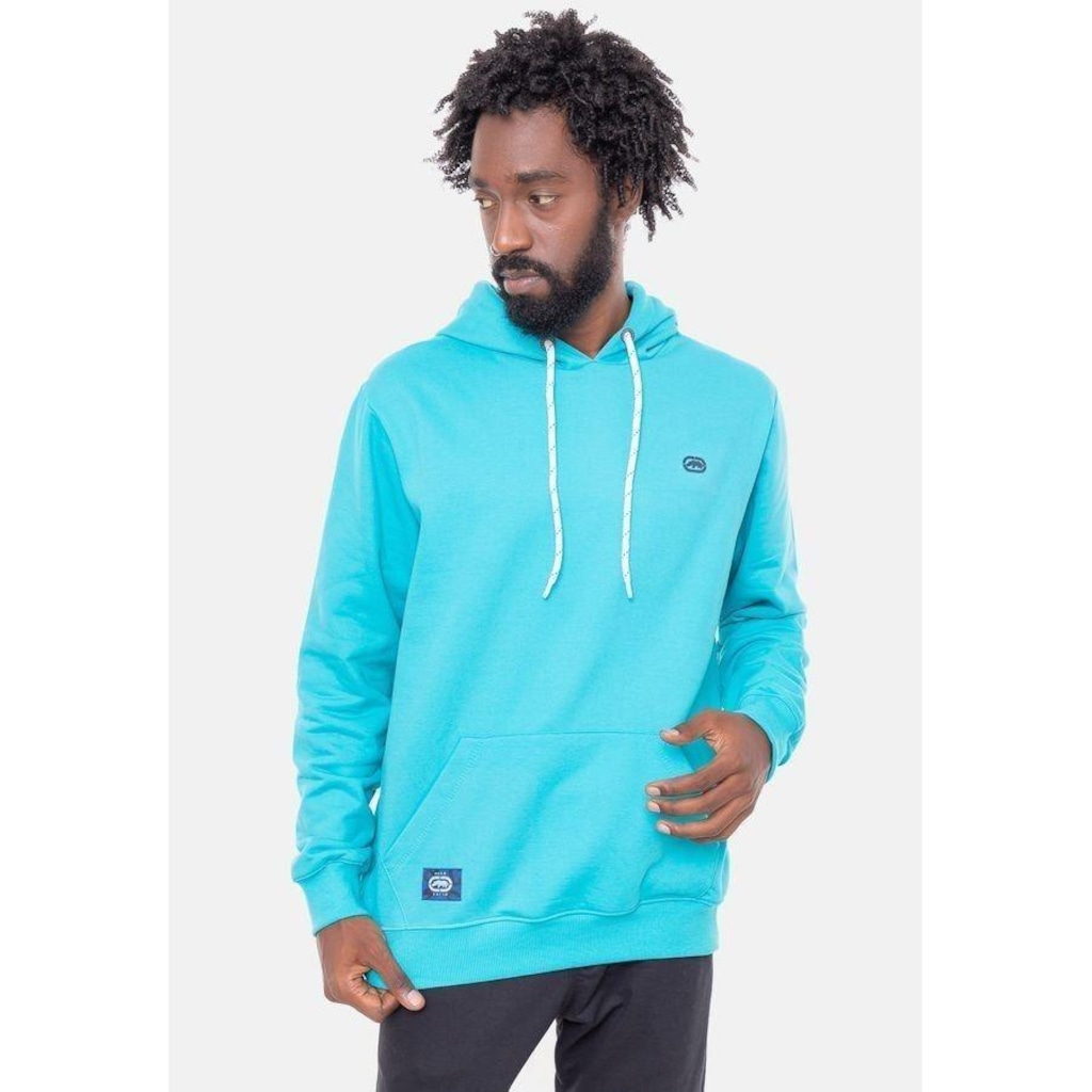 Imagem 2 do produto Blusão de Moletom com Capuz Ecko Canguru Fashion Basic Logo - Masculino