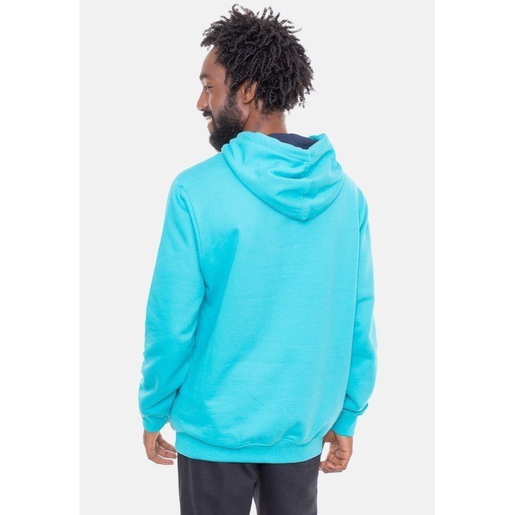 Imagem 5 do produto Blusão de Moletom com Capuz Ecko Canguru Fashion Basic Logo - Masculino