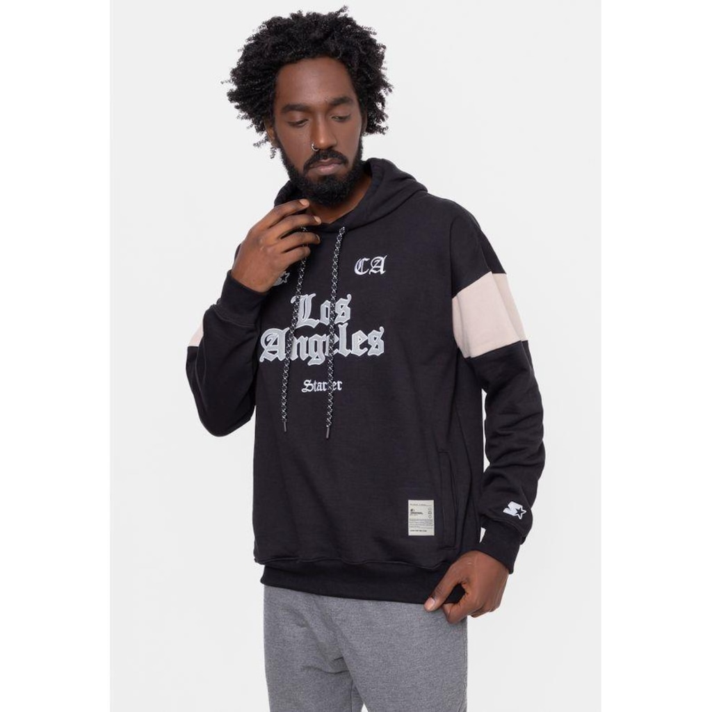 Imagem 4 do produto Blusão de Moletom com Capuz Starter Canguru Ca - Masculino