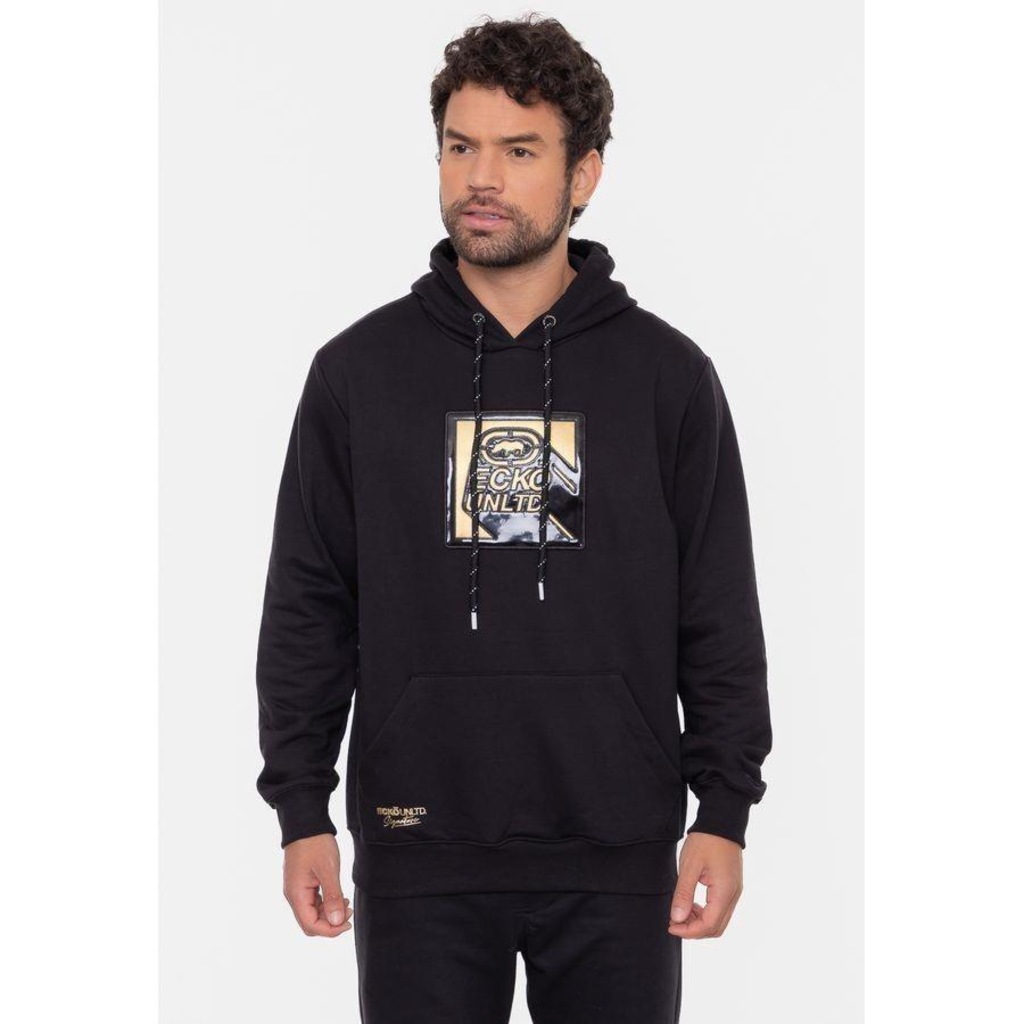 Blusão de Moletom com Capuz Ecko Ender - Masculino - Foto 1