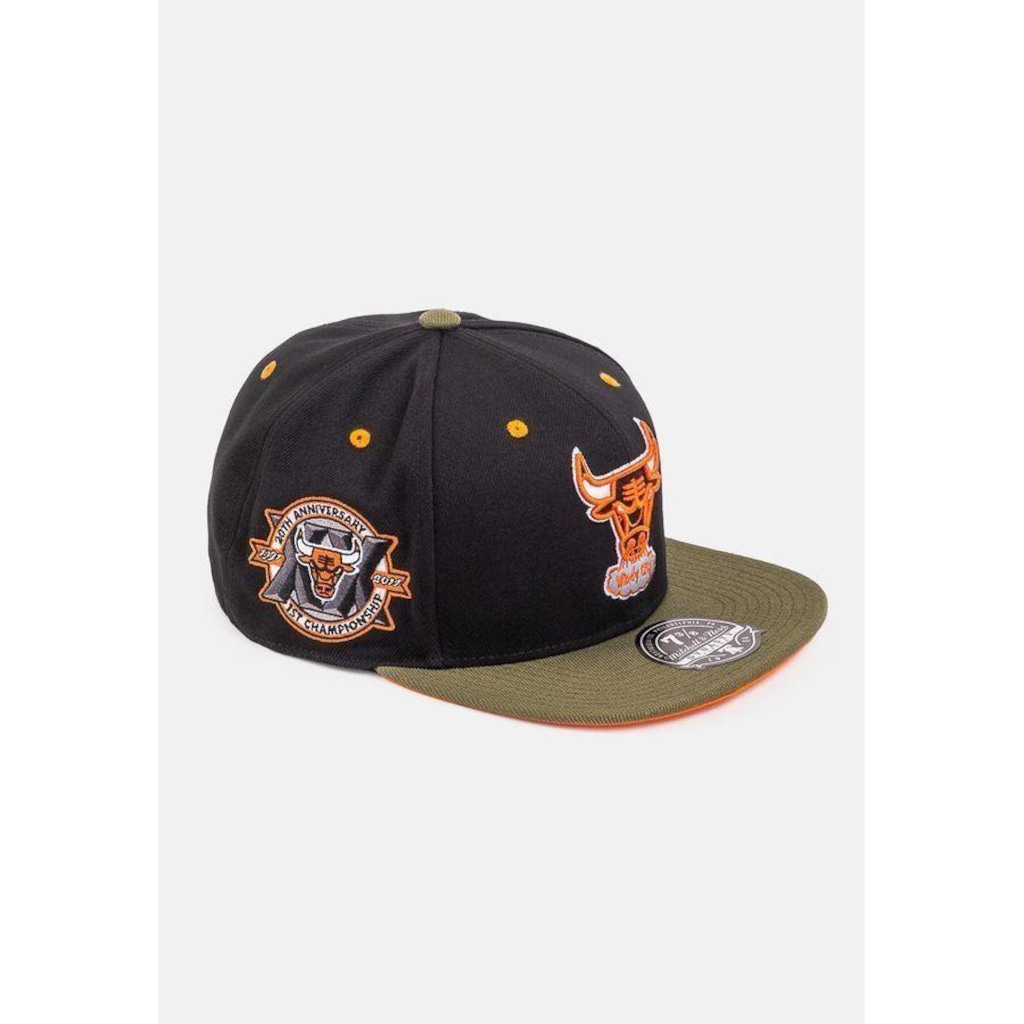 Boné Aba Reta Mitchell & Ness NBA Fitted Hwc Chicago Bulls - Fechado - Unissex