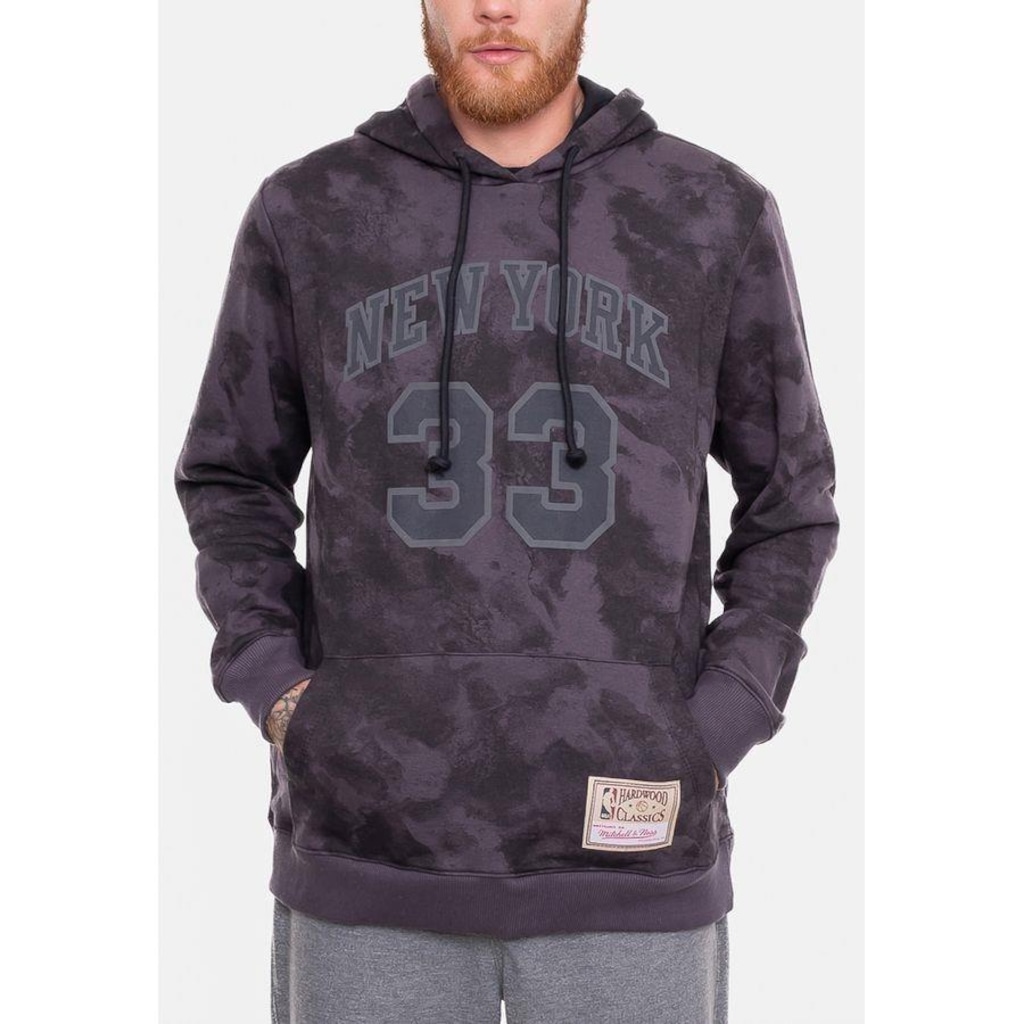 Imagem 2 do produto Blusão De Moletom Mitchell & Ness Name And Number Patrick Ewing - Masculino