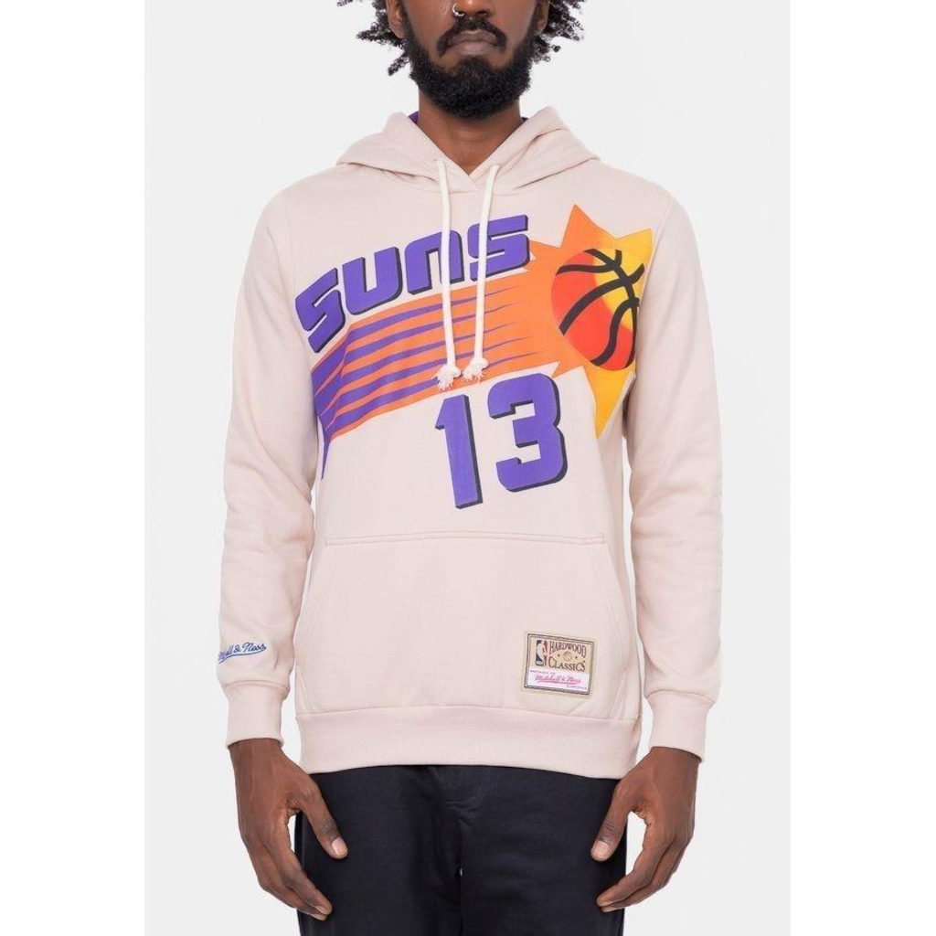 Imagem 3 do produto Blusão De Moletom Mitchell & Ness Fechado Steve Nash Phoenix Suns - Masculino