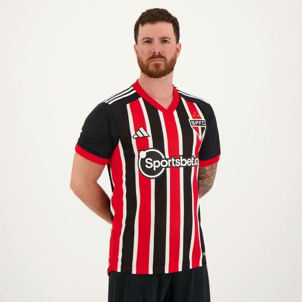 Camisa do São Paulo Ii 2023 19 James adidas - Masculina - Foto 1