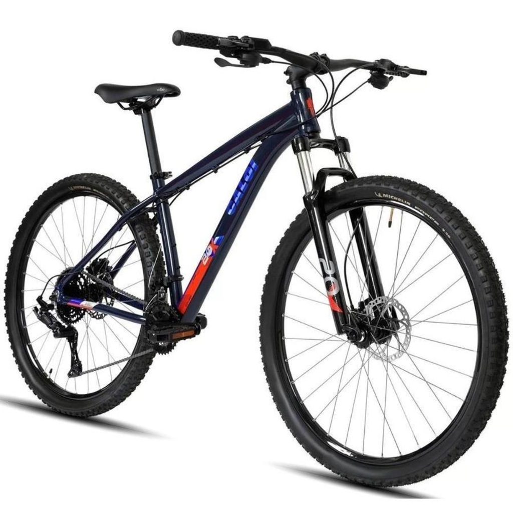 Bicicleta 29 Caloi Explorer 20 - Freio Hidráulico - 18V 2X9 Marchas Pneu Michelin - Adulto - Foto 1
