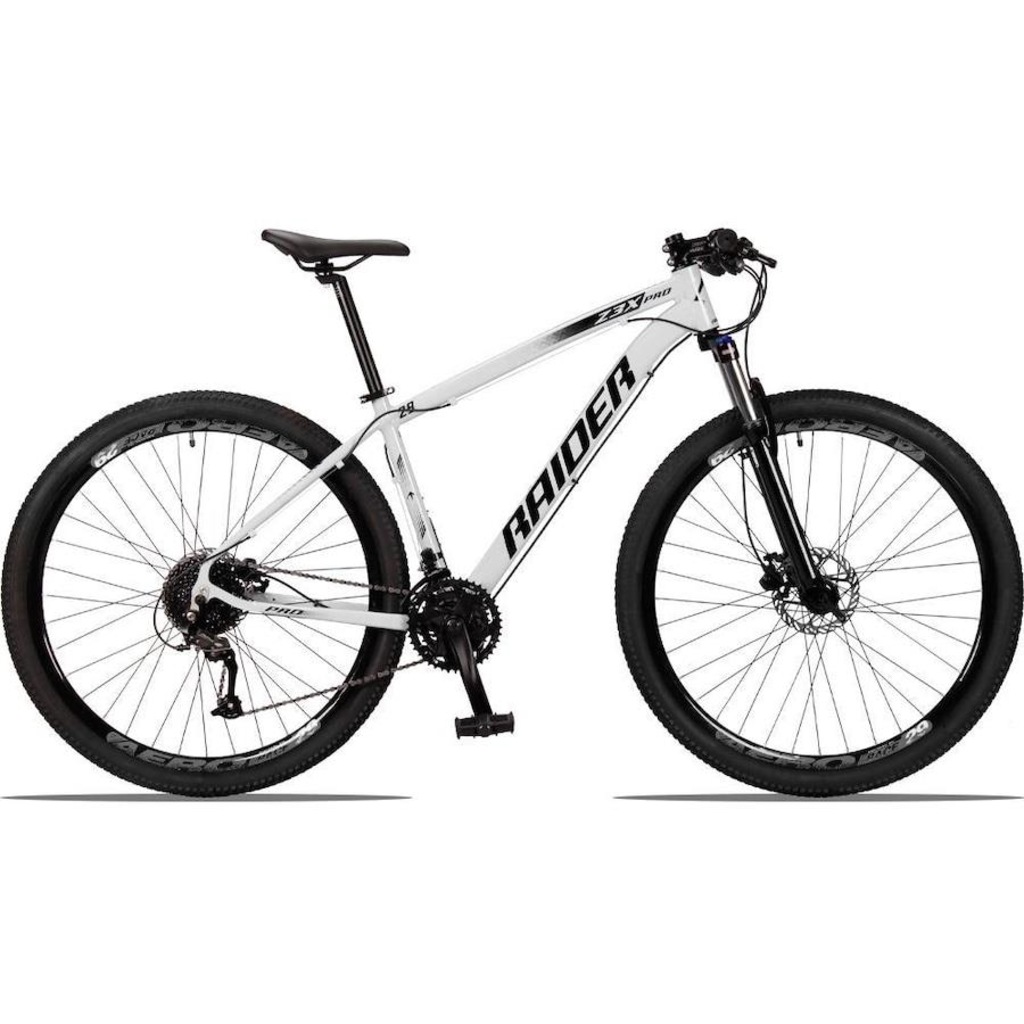 Bicicleta 29 Raider Z3X Pro - Freio Hidráulico Suspensão com Trava - Câmbio Traseiro Shimano Altus - 27V - Adulto - Foto 1