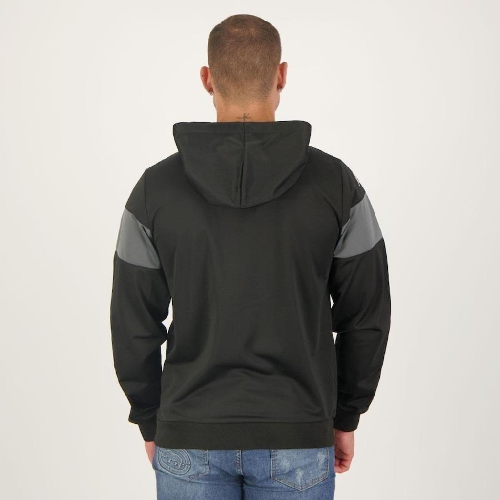 Jaqueta com Capuz Kappa Trilobal - Masculina - Foto 3