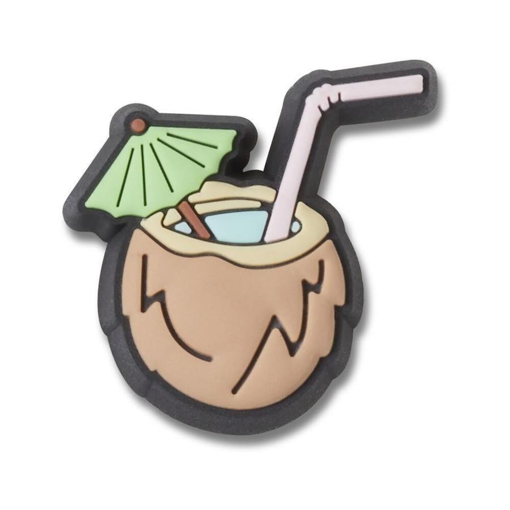 Jibbitz Drink de Côco - Unissex