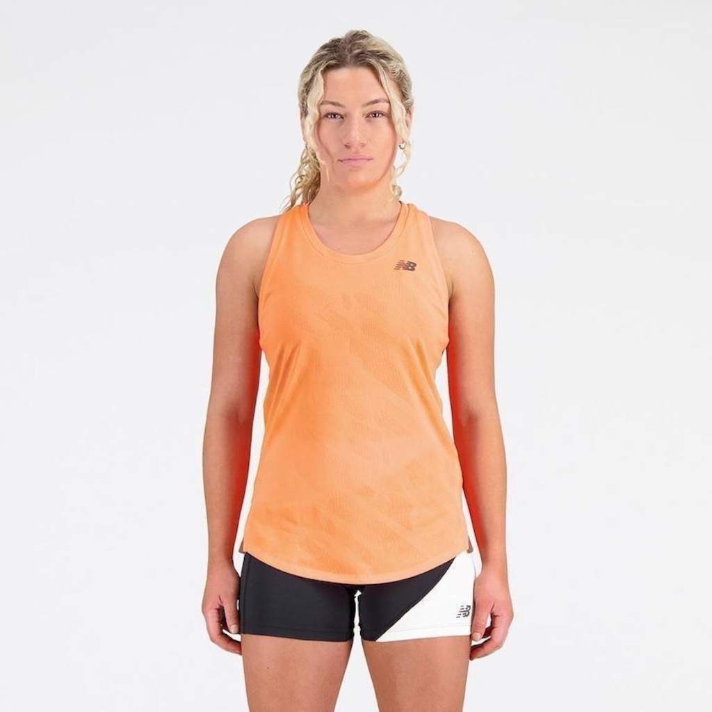 Imagem 2 do produto Camiseta Regata New Balance Q Speed Jacquard - Feminina