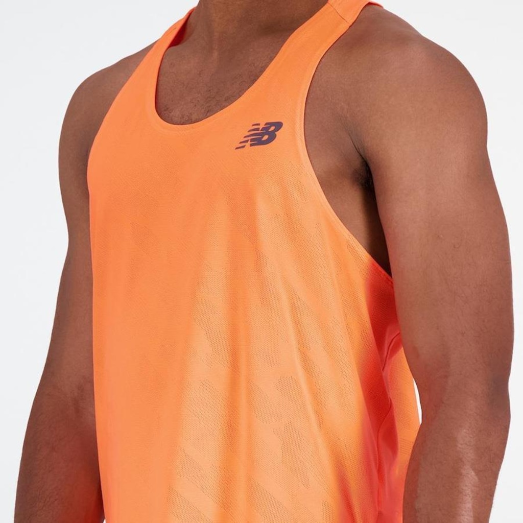 Imagem 2 do produto Camiseta Regata New Balance Q Speed Jacquard - Masculina