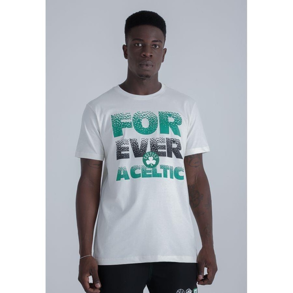 Camiseta NBA Estampada Boston Celtics - Masculina