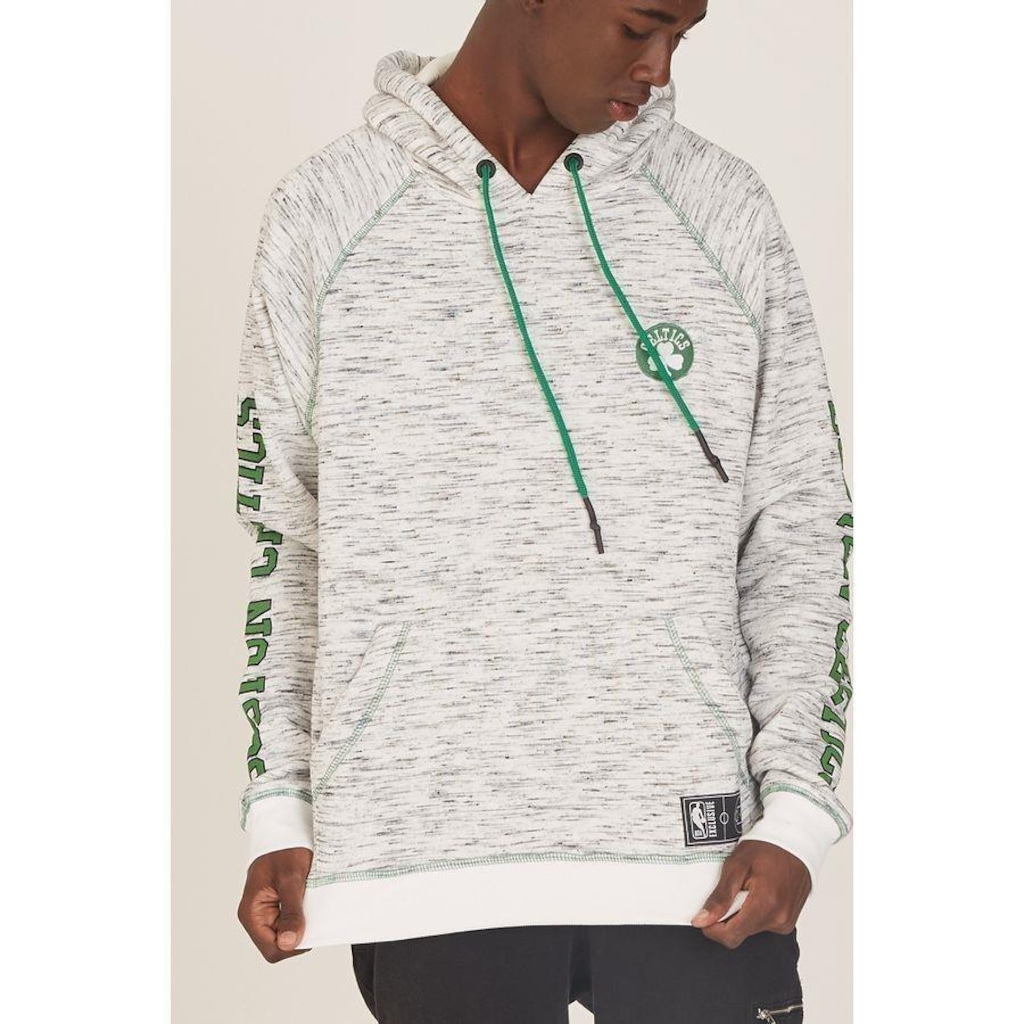 Blusão De Moletom NBA Fechado Com Capuz Boston Celtics - Masculino