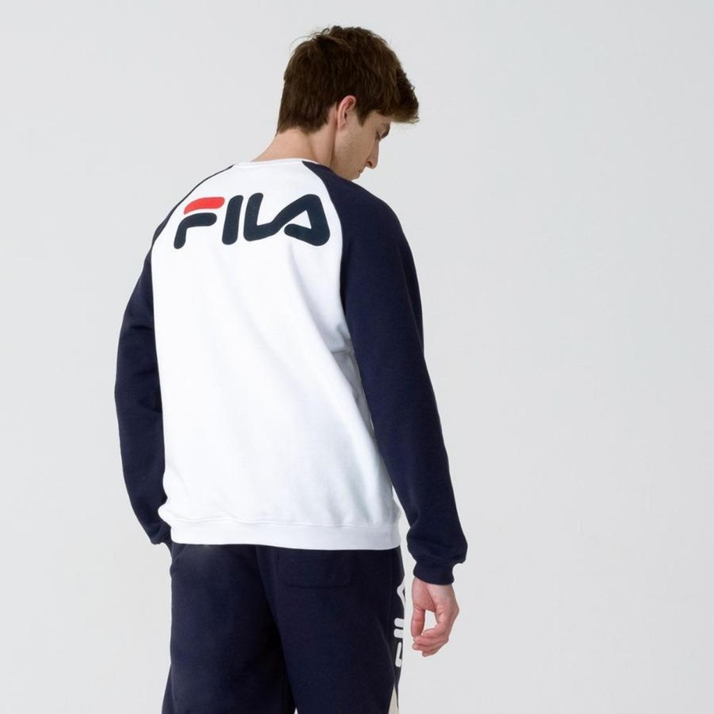 Imagem 2 do produto Blusão sem Capuz Fila Basic Letter - Masculino