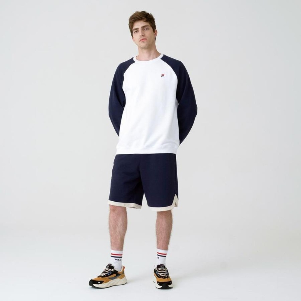 Imagem 3 do produto Blusão sem Capuz Fila Basic Letter - Masculino