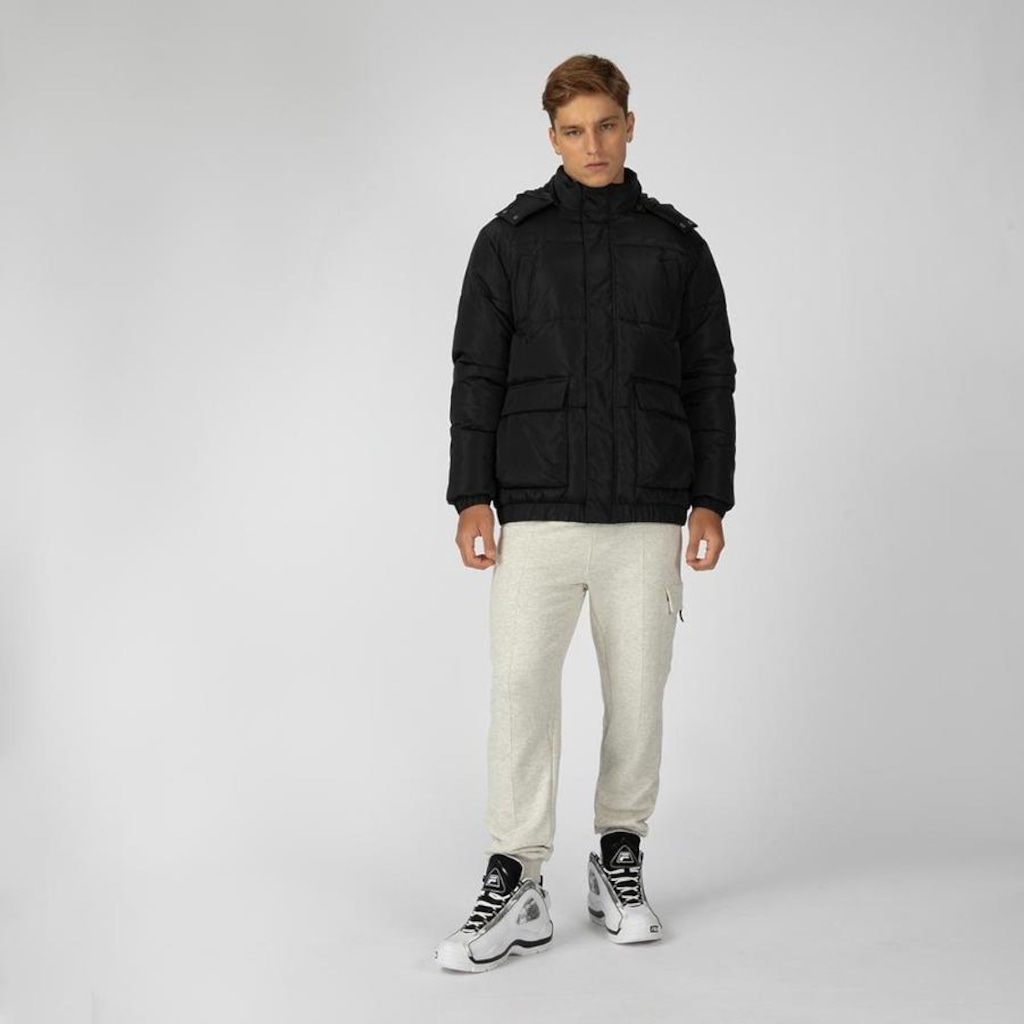 Imagem 3 do produto Jaqueta com Capuz Fila Cold Winter - Masculina