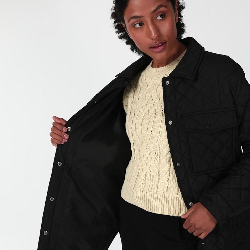Imagem 5 do produto Jaqueta sem Capuz Fila Shacket Quilting - Feminina
