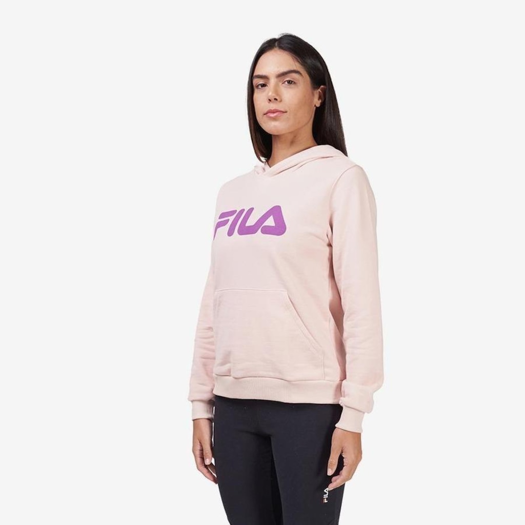Imagem 3 do produto Blusão com Capuz Fila Letter - Feminino