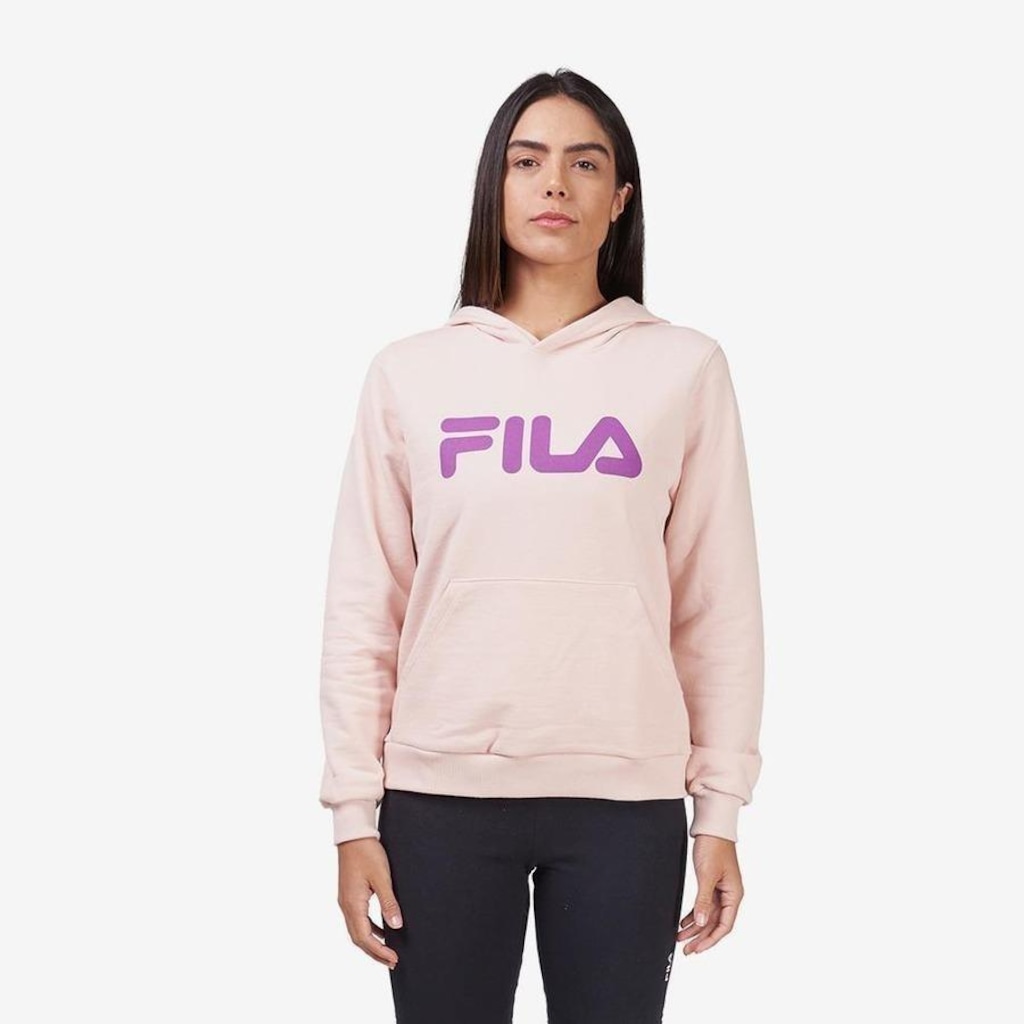Imagem 4 do produto Blusão com Capuz Fila Letter - Feminino
