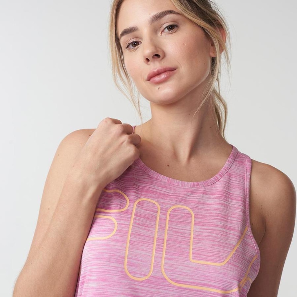 Imagem 5 do produto Camiseta Regata Fila Basic Train - Feminina