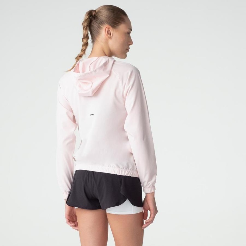 Imagem 2 do produto Jaqueta com Capuz Corta Vento Fila Basic Run - Feminino