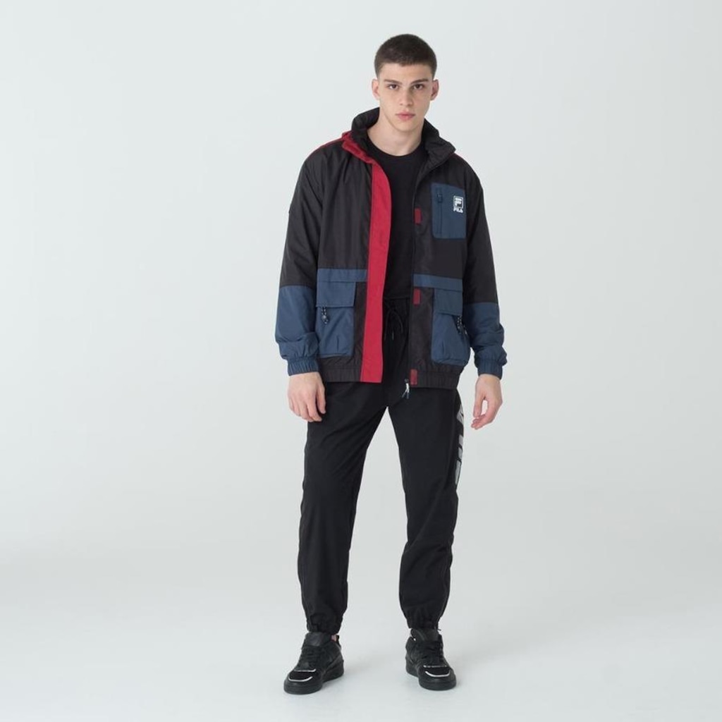 Imagem 3 do produto Jaqueta com Capuz Fila Pocket - Masculina
