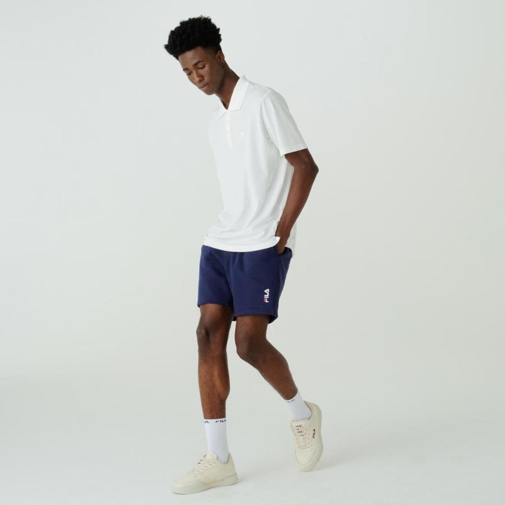Imagem 3 do produto Camisa Polo Fila Basic Letter - Masculina