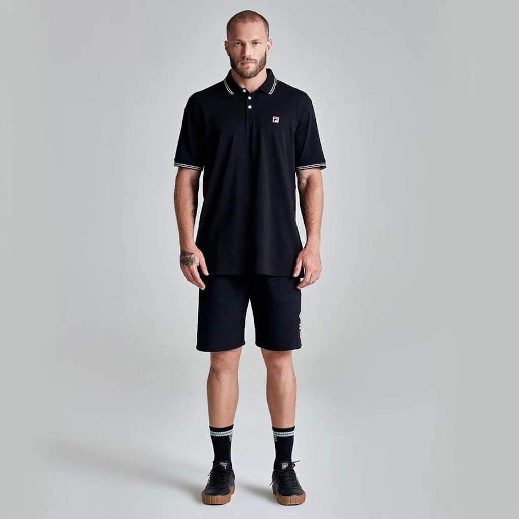 Imagem 4 do produto Camisa Polo Fila Premium Pima - Masculina