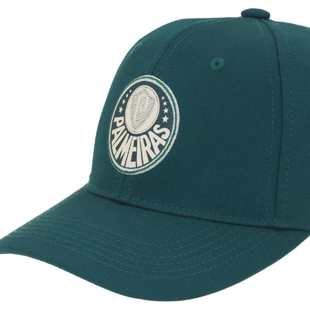 Imagem 3 do produto Boné do Palmeiras Aba Curva Supercap Símbolo Bordado Oficial - Snapback - Adulto
