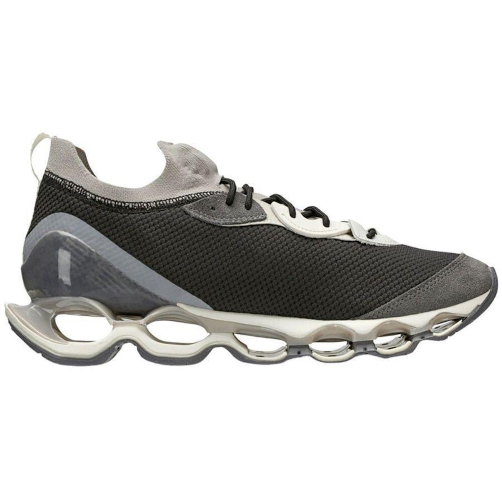 Tenis Mizuno Wave Prophecy Beta - Masculino Preto/Cinza/Branco - Foto 1
