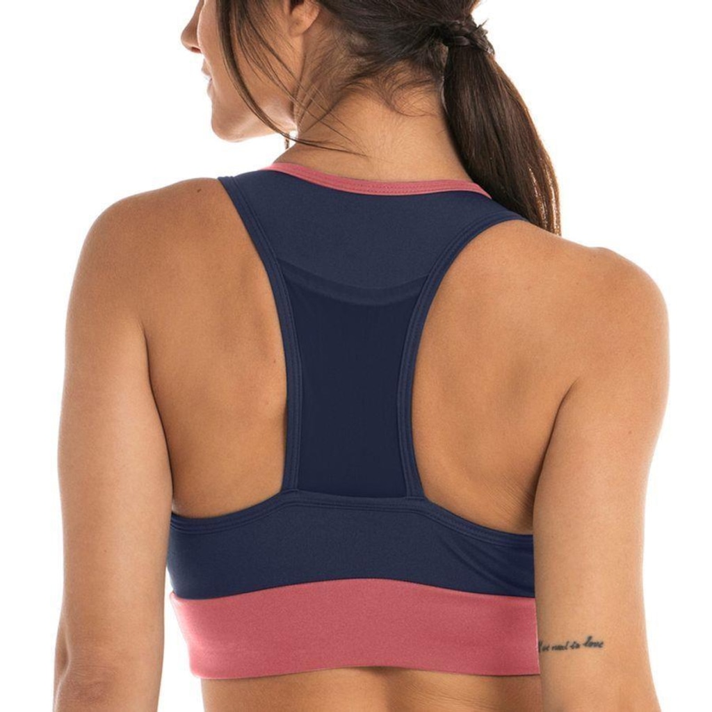 Imagem 2 do produto Top Fitness com Bojo Removível Mizuno Média Sustentação Run Easy 4 - Adulto