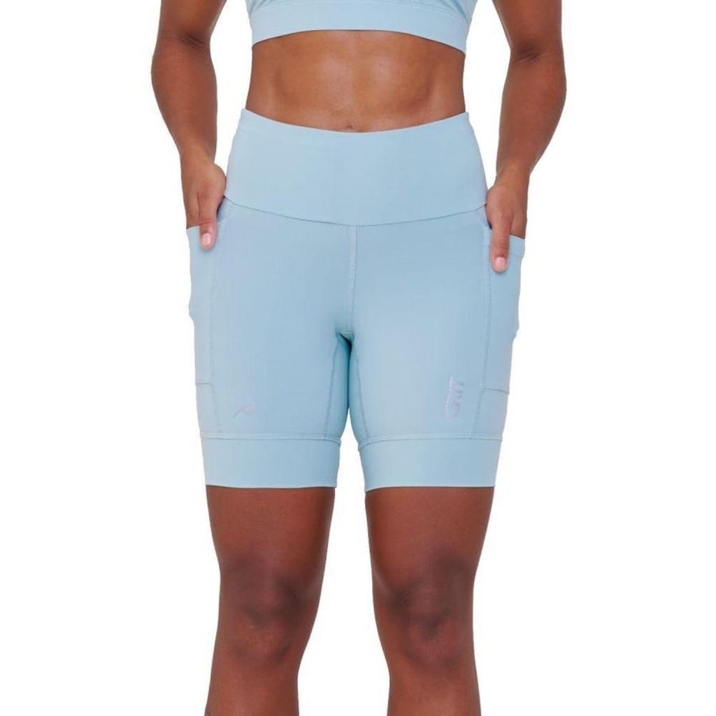 Bermuda de Compressão Authen Grit Street 18 - Feminina - Foto 3