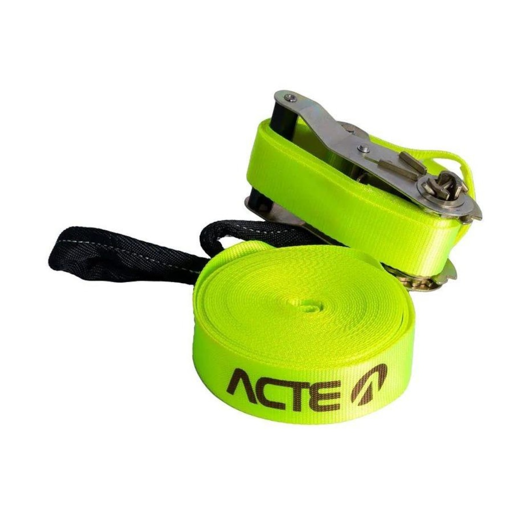 Slackline 10 Metros com Catraca T122 Acte Sports