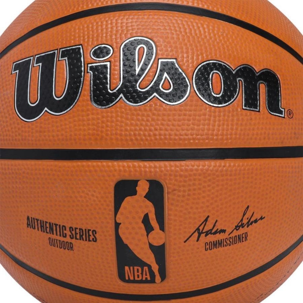 Imagem 2 do produto Bola de Basquete Wilson Nba Authentic Series Outdoor Tam 7